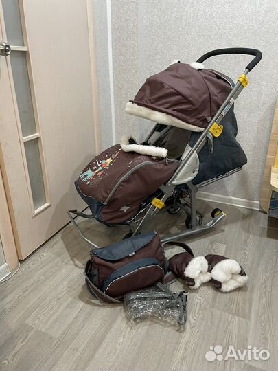 Коляска санки Nika