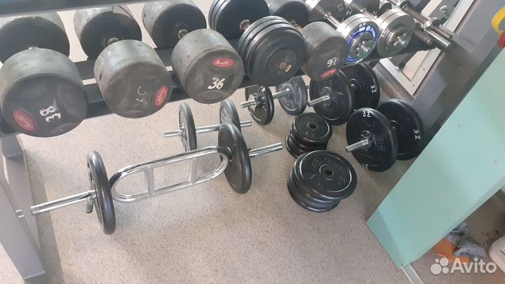 Гантели разборные бу