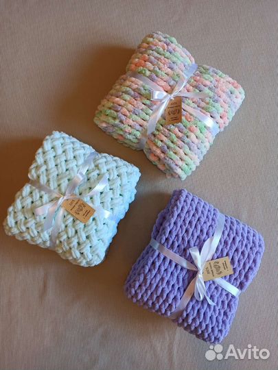 Плед детский ручная работа