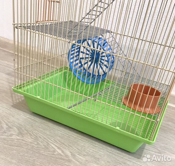 Клетка большая 4-х этажная для хомяка,мышки