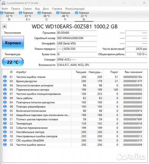 Жесткие диски 3.5 WD Caviar Green 2тб