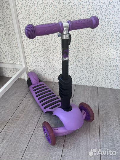 Самокат детский трехколесный