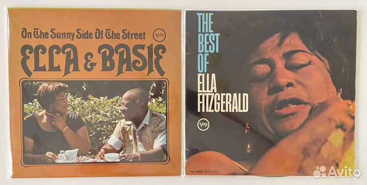 Ella Fitzgerald оригинальные виниловые пластинки