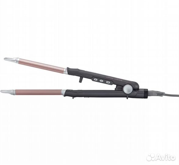Мультистайлер для волос 2в1 плойка шипцы