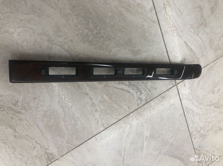 Накладка декоративная, рамка печки Мерседес 140