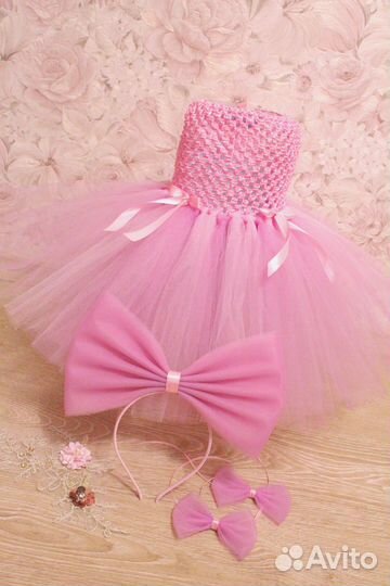 Костюм Куклы, Мальвины, платье Бант