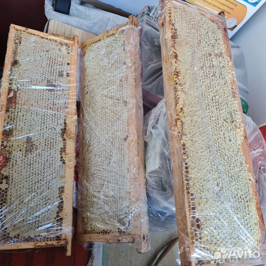 Мед в сотах