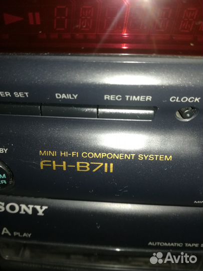 Музыкальный центр Sony FH B711 HCD H650