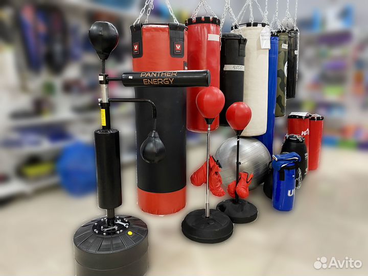 Боксерские мешки и груши