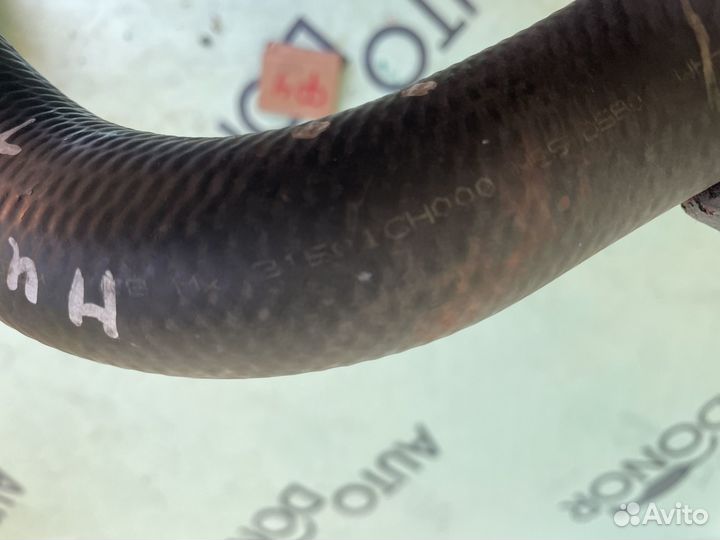 Патрубок радиатора верхний nissan tiida c11