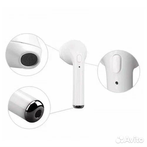 Беспроводные bluetooth наушники HBQ I7 TWS новые