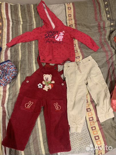 Вещи пакетом на девочку 86-90