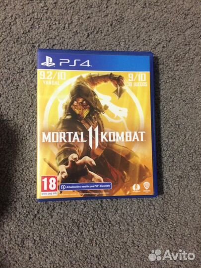 Mortal kombat 11 ps4 диск