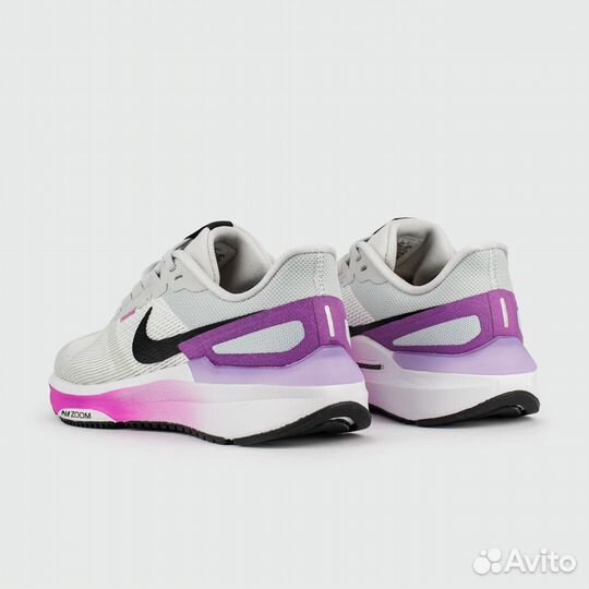 Кроссовки Nike Air Zoom Structure 25 White Purple Wmns