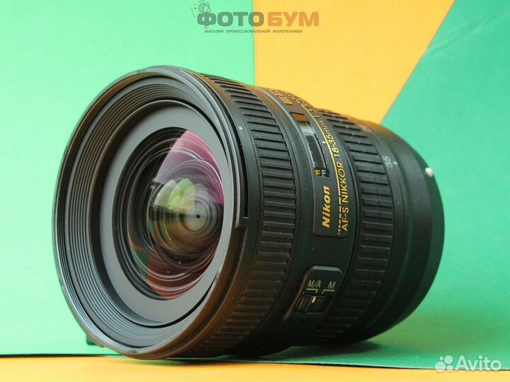 Объектив Nikon AF-S 18-35mm f3.5-4.5G ED