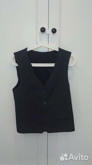 Жилетка, жилет школьный на мальчика серый