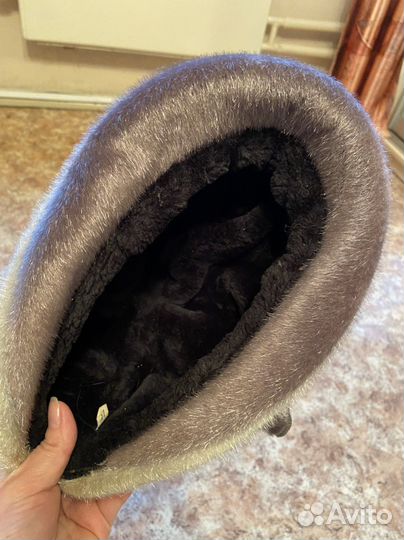 Шляпка женская зимняя, костюм