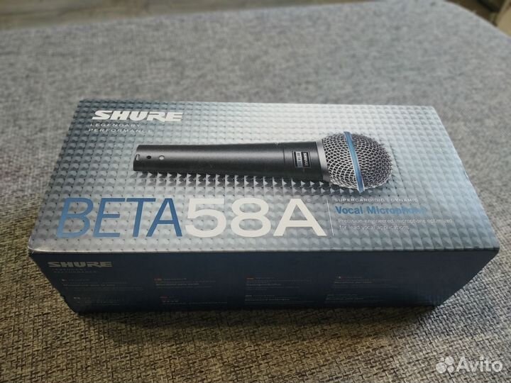 Микрофон shure beta 58a