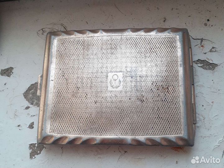 Портсигар СССР с картой