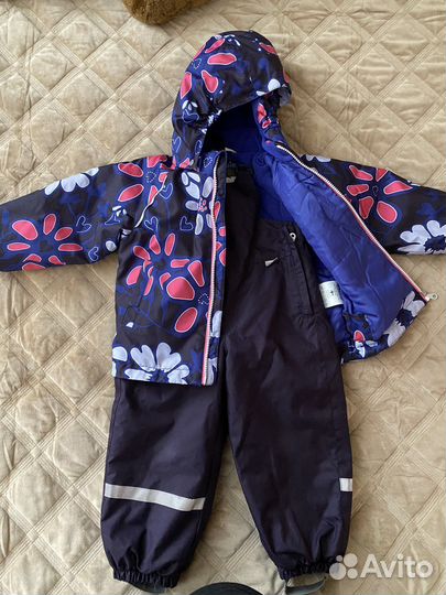 Детский зимний костюм на девочку92