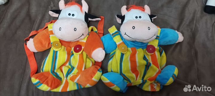 Мягкая игрушка Корова рюкзак