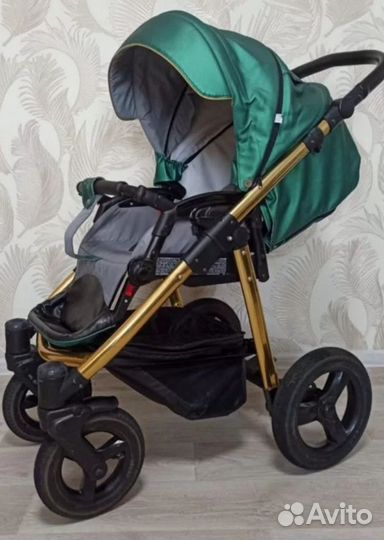 Коляска 2 в 1 (Эко кожа)