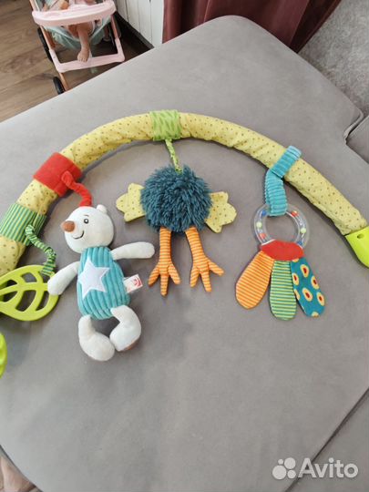 Дуга с игрушками для happy baby
