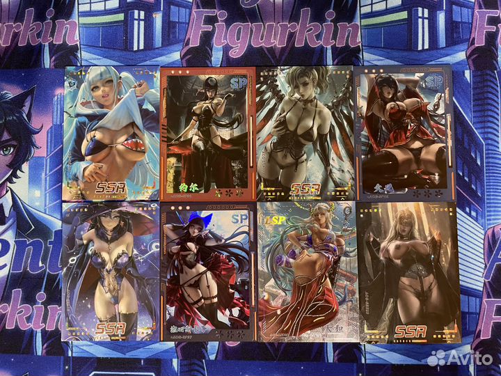 Карточки Аниме Тянки 18+