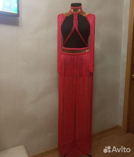 Платье макраме. Костюм макраме