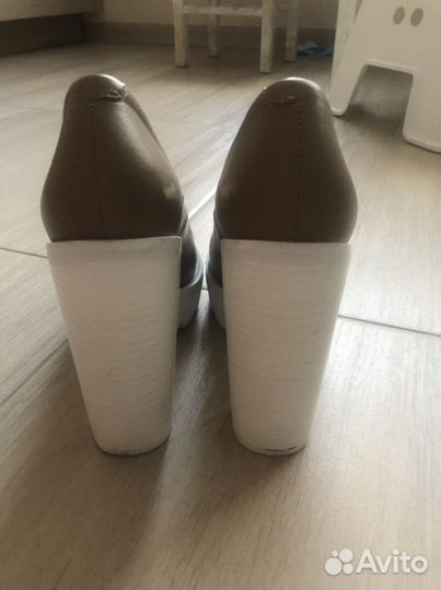 Туфли кожаные