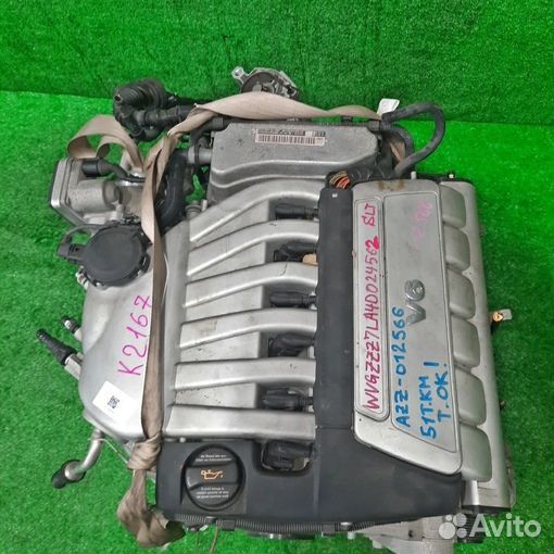 Двигатель в сборе двс volkswagen touareg 7L AZZ 20