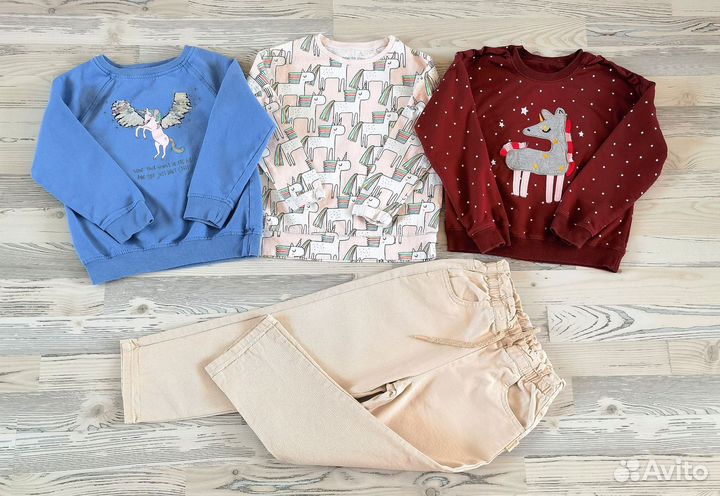 Фирменная одежда для девочки 116-122 см