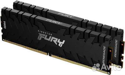 Память Kingston Fury Renegade DDR4 3600 мгц 2x8 гб