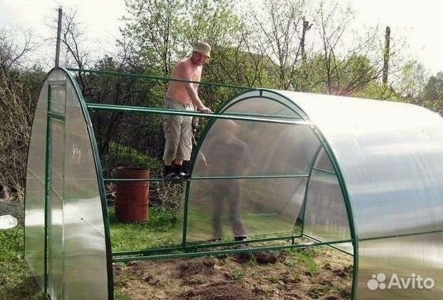 Теплица из поликарбоната