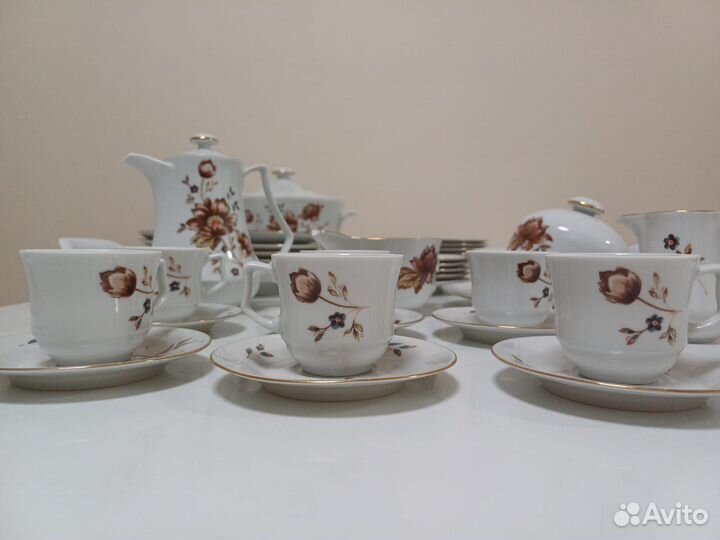 Сервиз столовый, кофейный ГДР