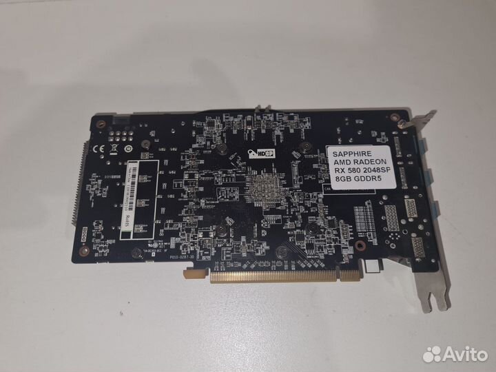 Видеокарта AMD RX 580 2048sp 8Gb