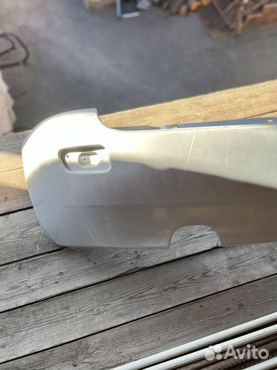 Бампер задний калина 1 хэтчбек