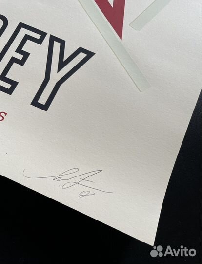 Shepard Fairey, Limited Edition принт, подписан
