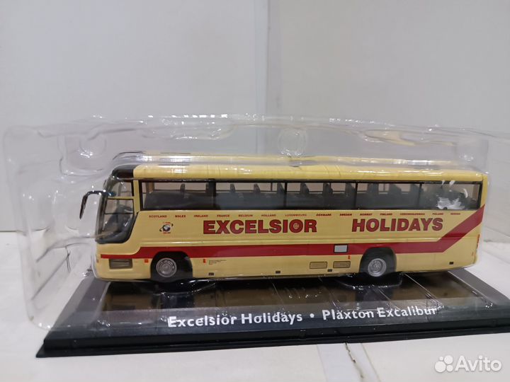 Модель автобуса Excelsior Holidays (atlas) 1/72