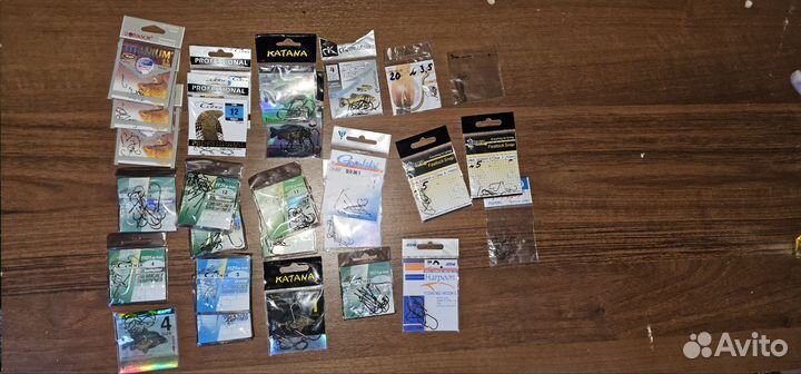 Крючки рыболовные