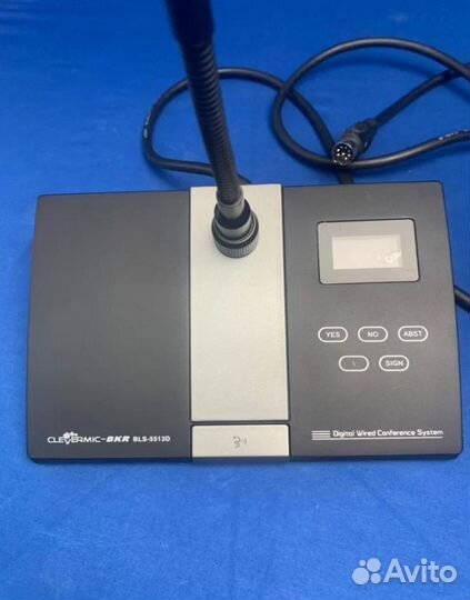 Микрофонный пульт делегата clevermic BKR BLS-5513D