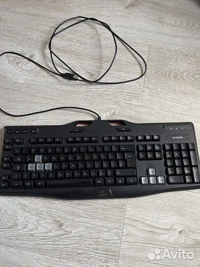 Игровая клавиатура logitech g105