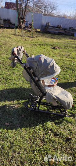 Коляска санки, Ника 7-8к