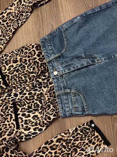 Юбка джинсовая