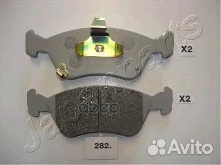 Колодки тормозные передние pa282af Japanparts