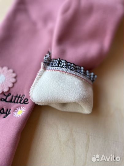 Лосины для девочки теплые