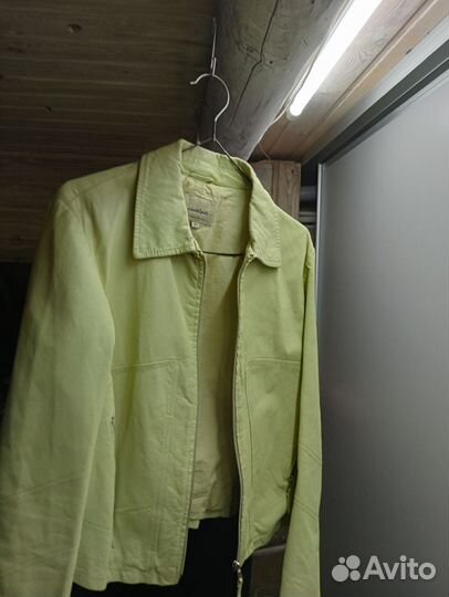 Куртка кожаная женская и полупальто