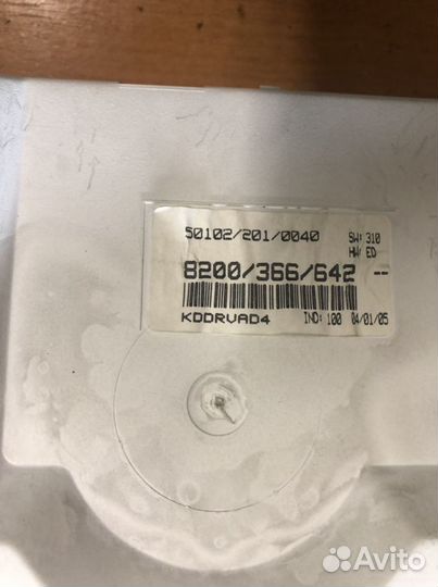 Комбинация приборов Renault Symbol АКПП