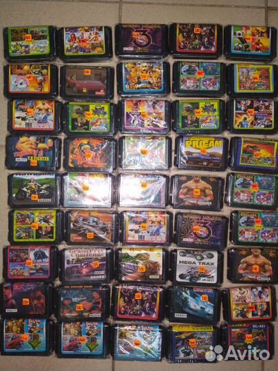 Картриджи sega