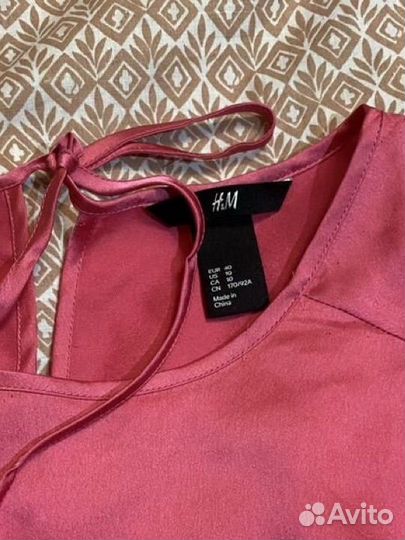 Блузка hm 48 фуксия